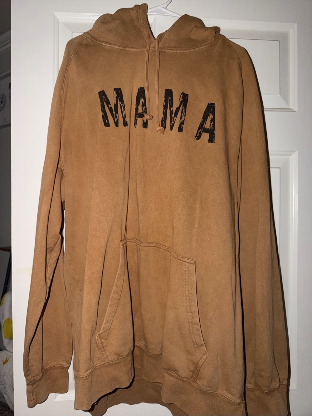 Mama Graphic Hoodie - Brown